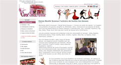 Desktop Screenshot of danse-boutic.com